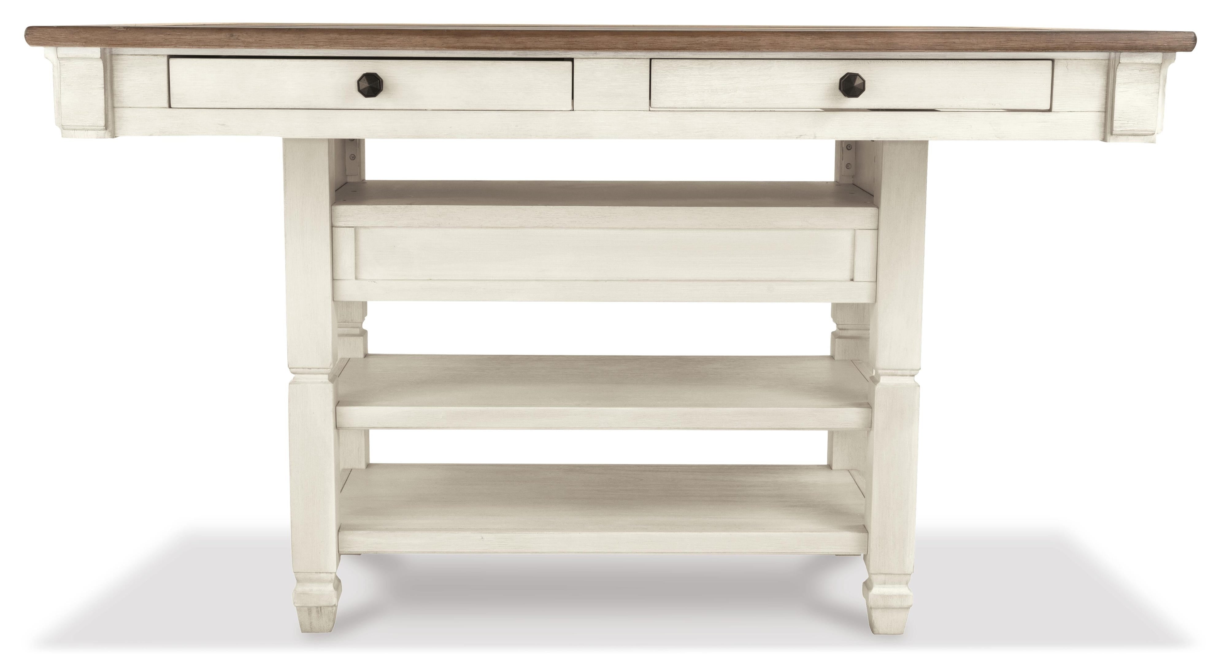 Bolanburg Counter Height Dining Table and 6 Bar Stools