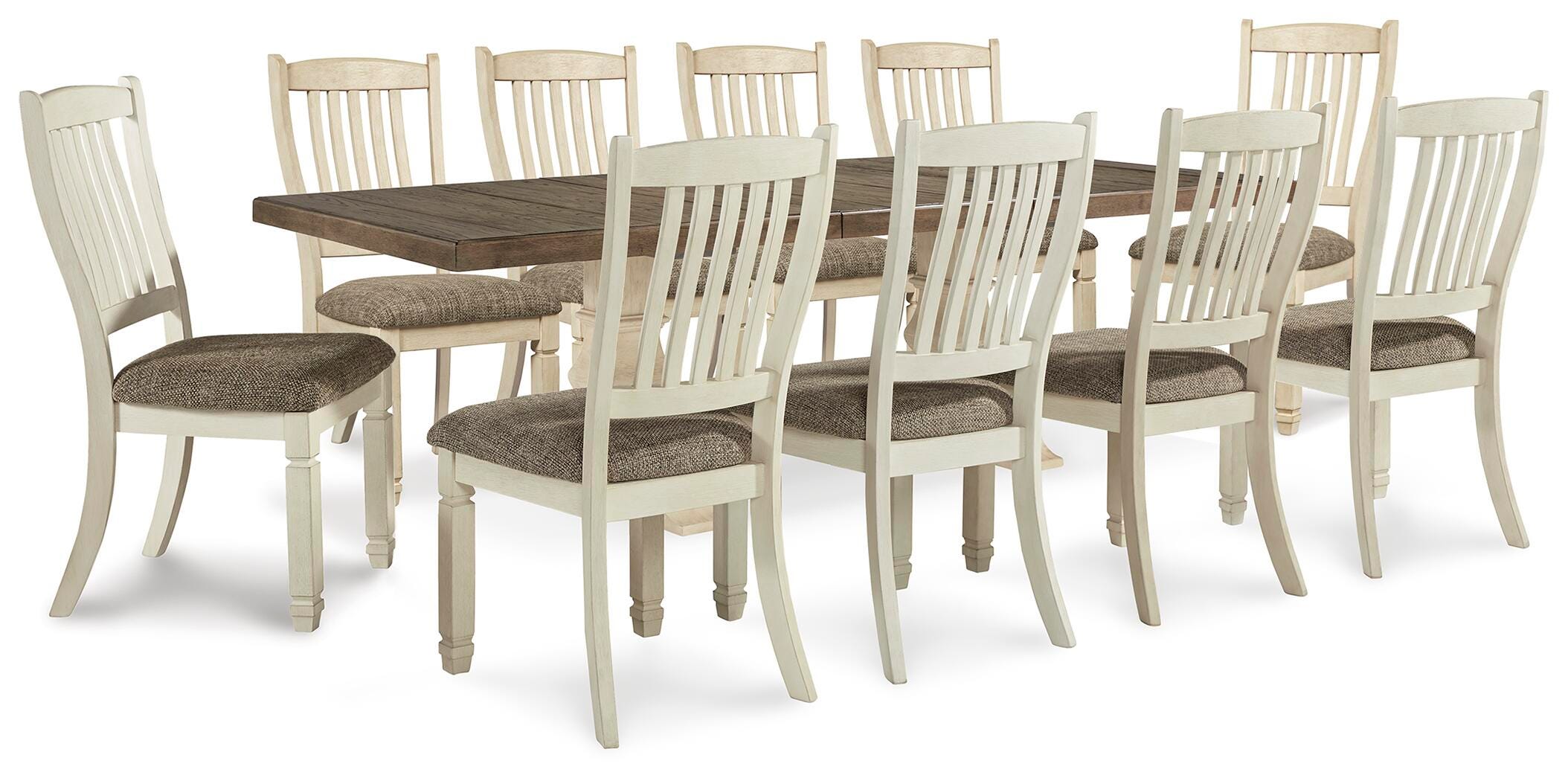 Bolanburg Dining Table and 10 Chairs