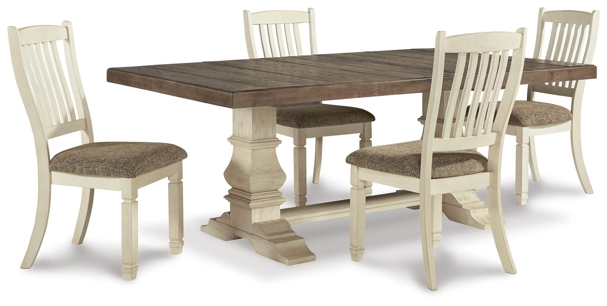 Bolanburg ExtendableDining Table and 4 Chairs