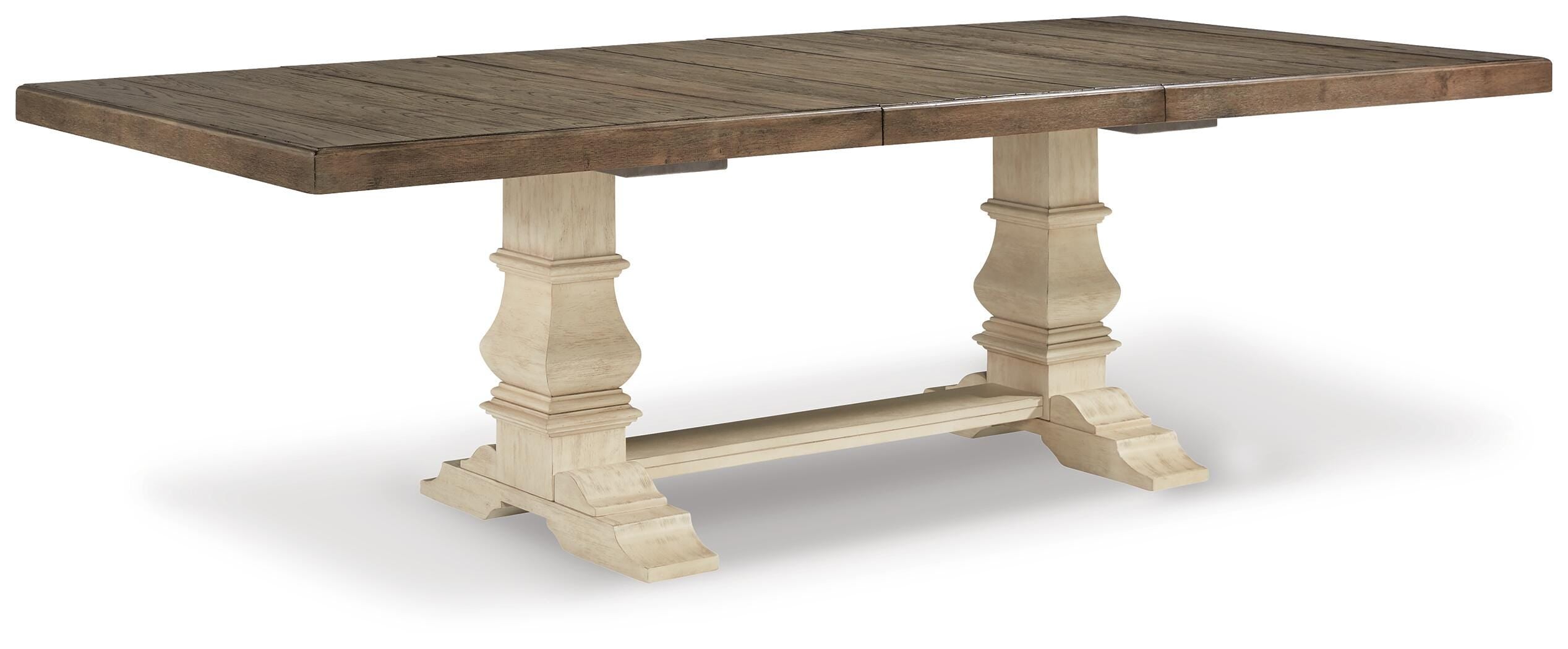 Bolanburg Dining Table with 8 Chairs and Bench with Server and 2 Stools
