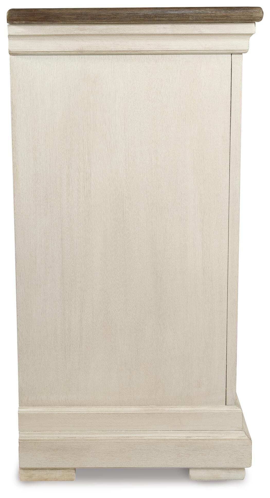 Bolanburg Dining Table, 4 Chairs, Bench, Server and Display Cabinet