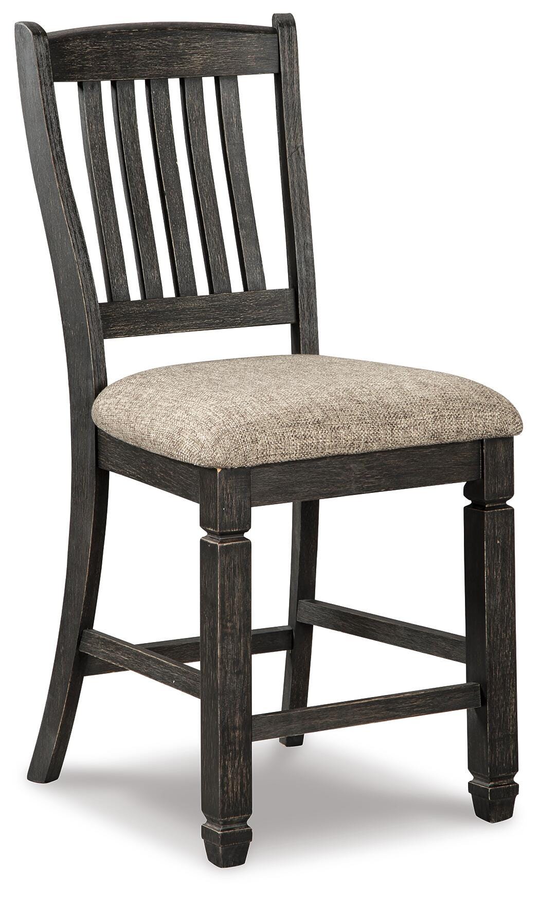 Tyler Creek Counter Height Dining Table and 4 Barstools with Server