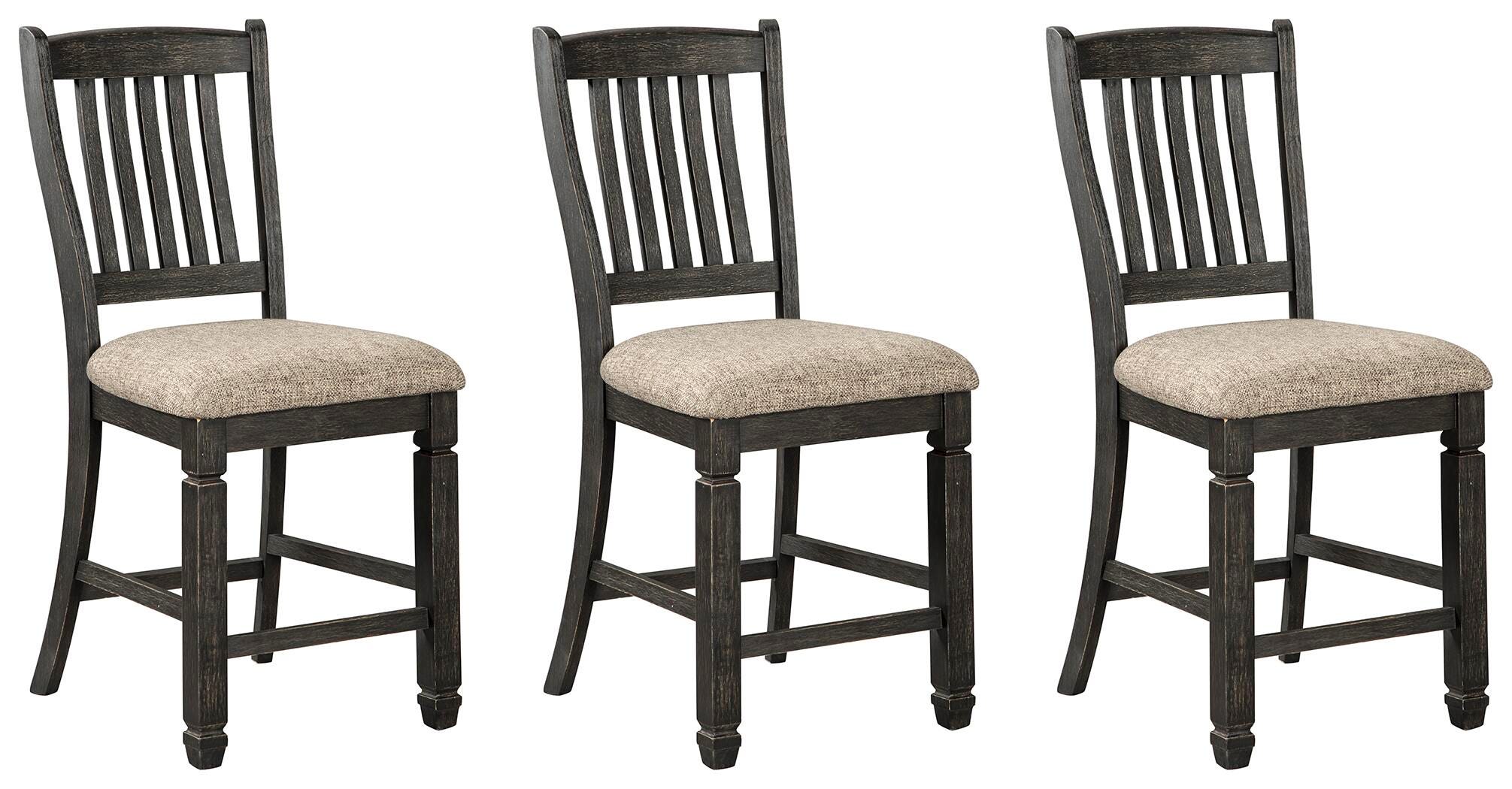 Tyler Creek Counter Height Dining Table and 4 Bar Stools