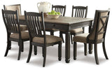 Pinehurst Dining Table with 6 Chairs