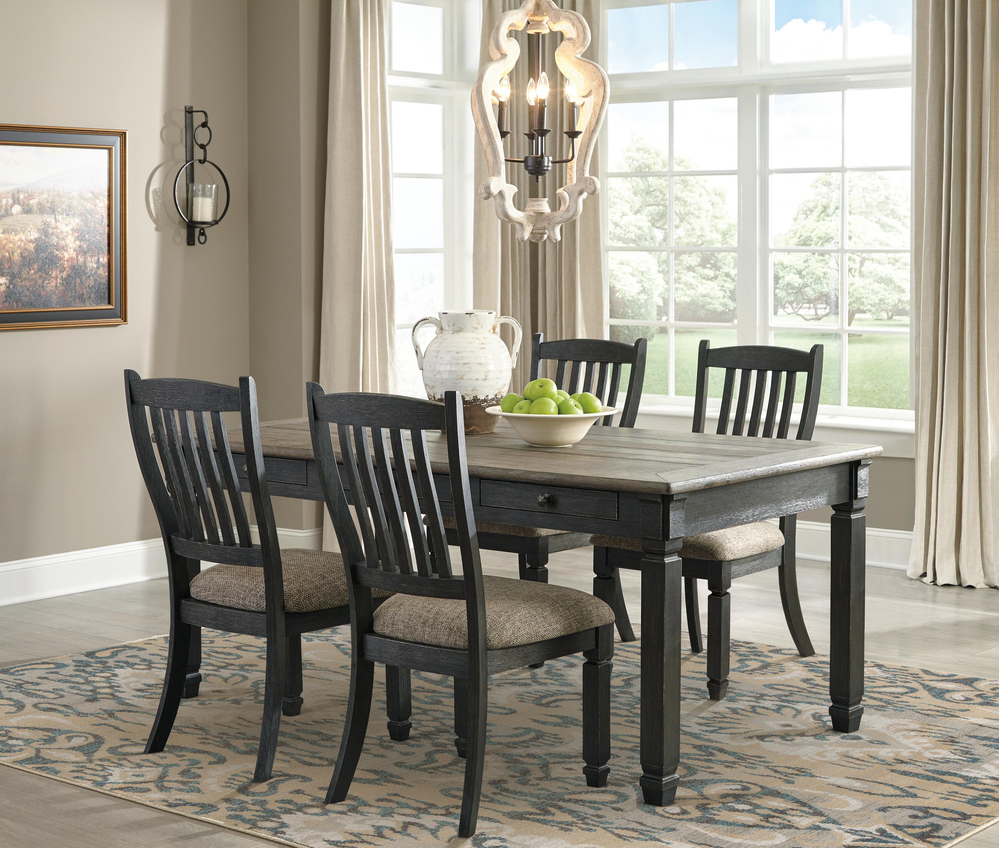Tyler Creek Dining Table and 6 Chairs Set