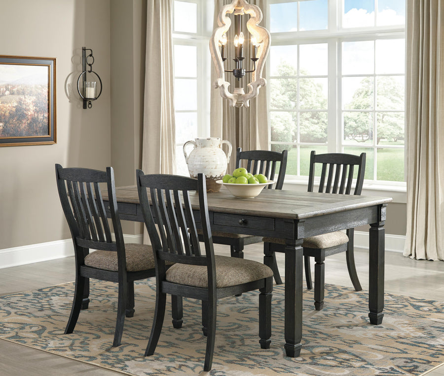 Tyler Creek Dining Table and 6 Chairs Set