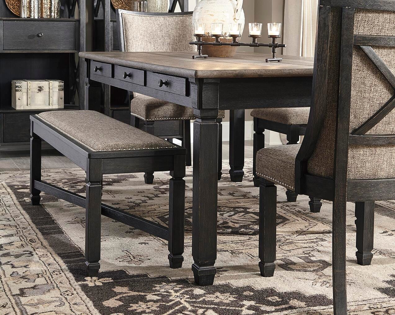 Tyler Creek Dining Table and 4 Chairs