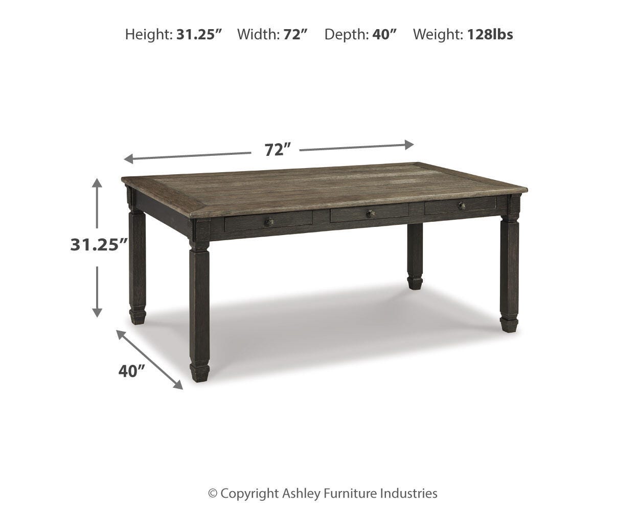 Pinehurst Dining Table, 4 Chairs and Bench