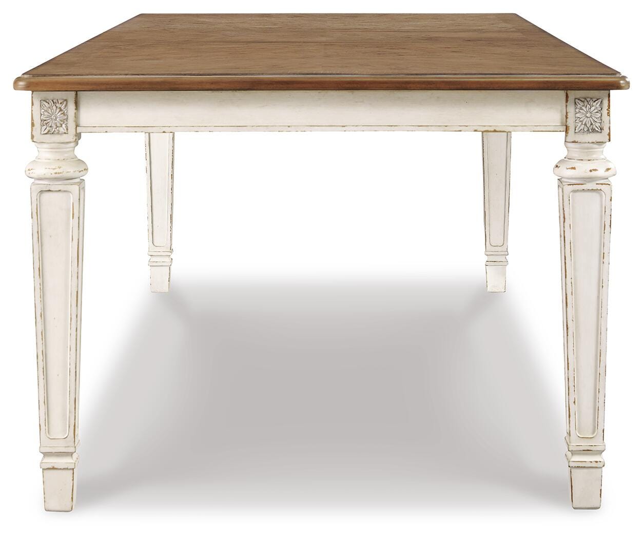 Realyn Extension Dining Table and 4 Chairs