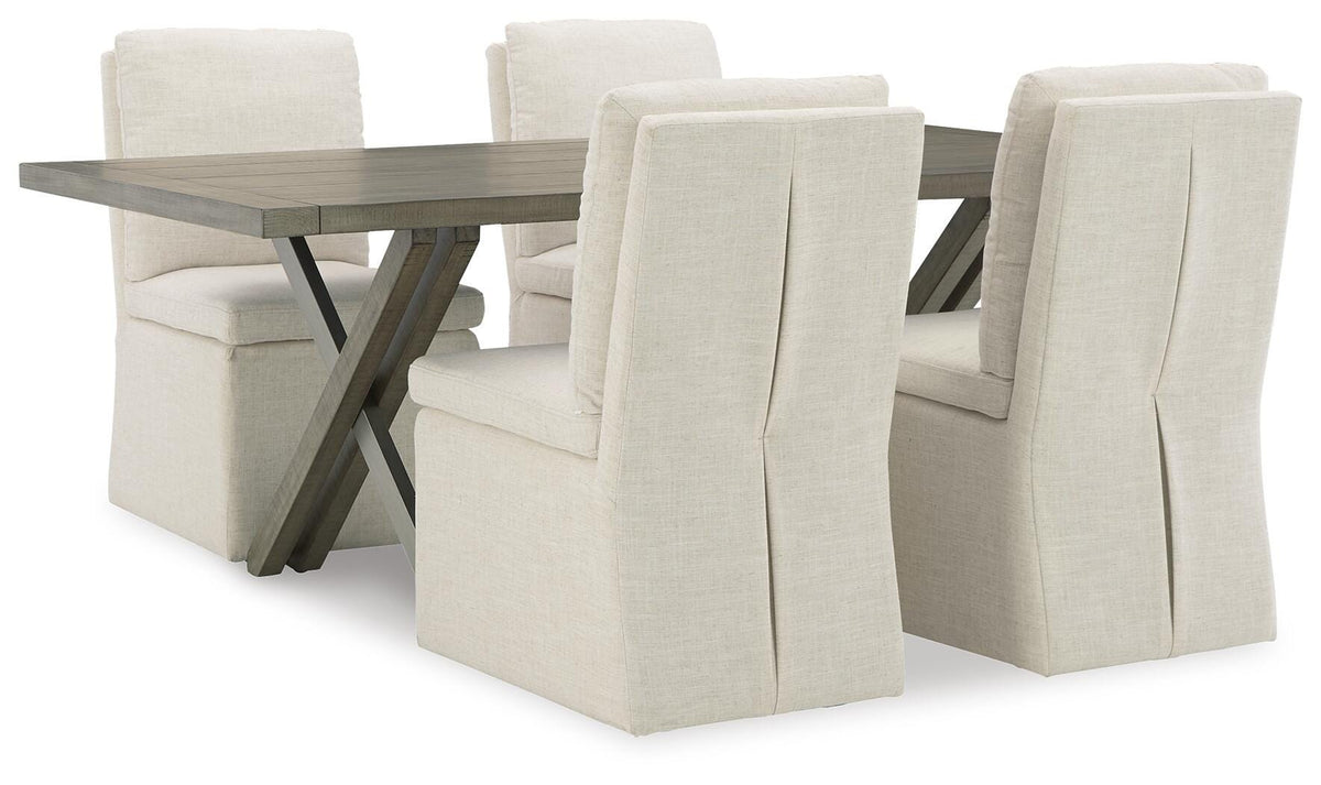 Krystanza Dining Table and 4 Chairs