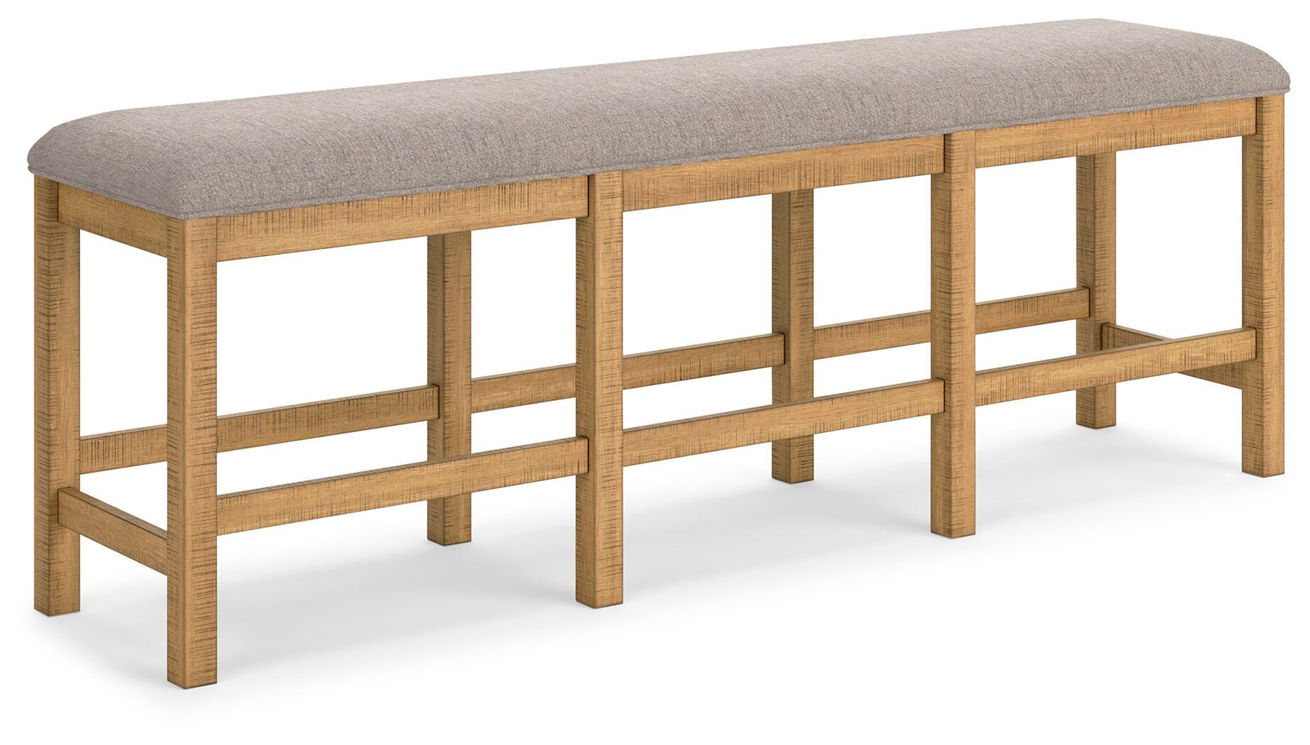 Havonplane Counter Height Dining Table, 6 Barstools and Bench