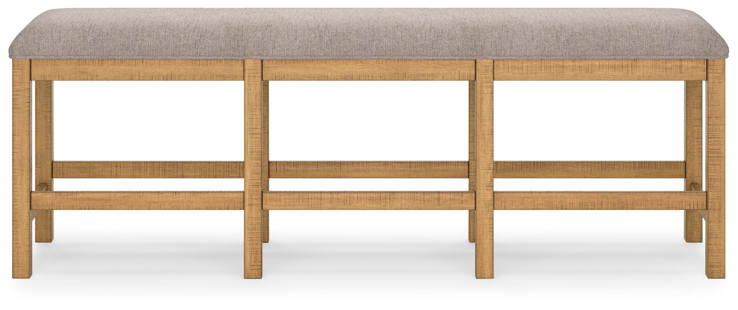 Havonplane Counter Height Extension Dining Table 4 Barstools and Bench