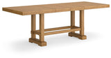 Havonplane Counter Height Extendable Dining Table and 10 Barstools with Storage