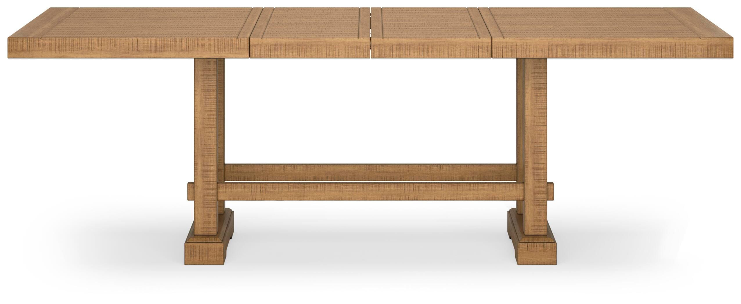 Havonplane Counter Height Extendable Dining Table and 4 Barstools with Storage