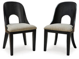 Rowanbeck Dining Table and 6 Chairs with Storage