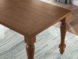 Greddinton Counter Height Dining Table and 6 Barstools
