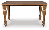Greddinton Counter Height Dining Table and 6 Barstools