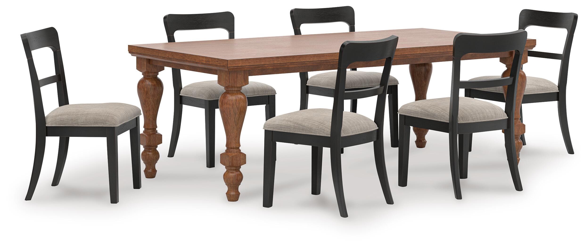 Greddinton Dining Table and 6 Chairs