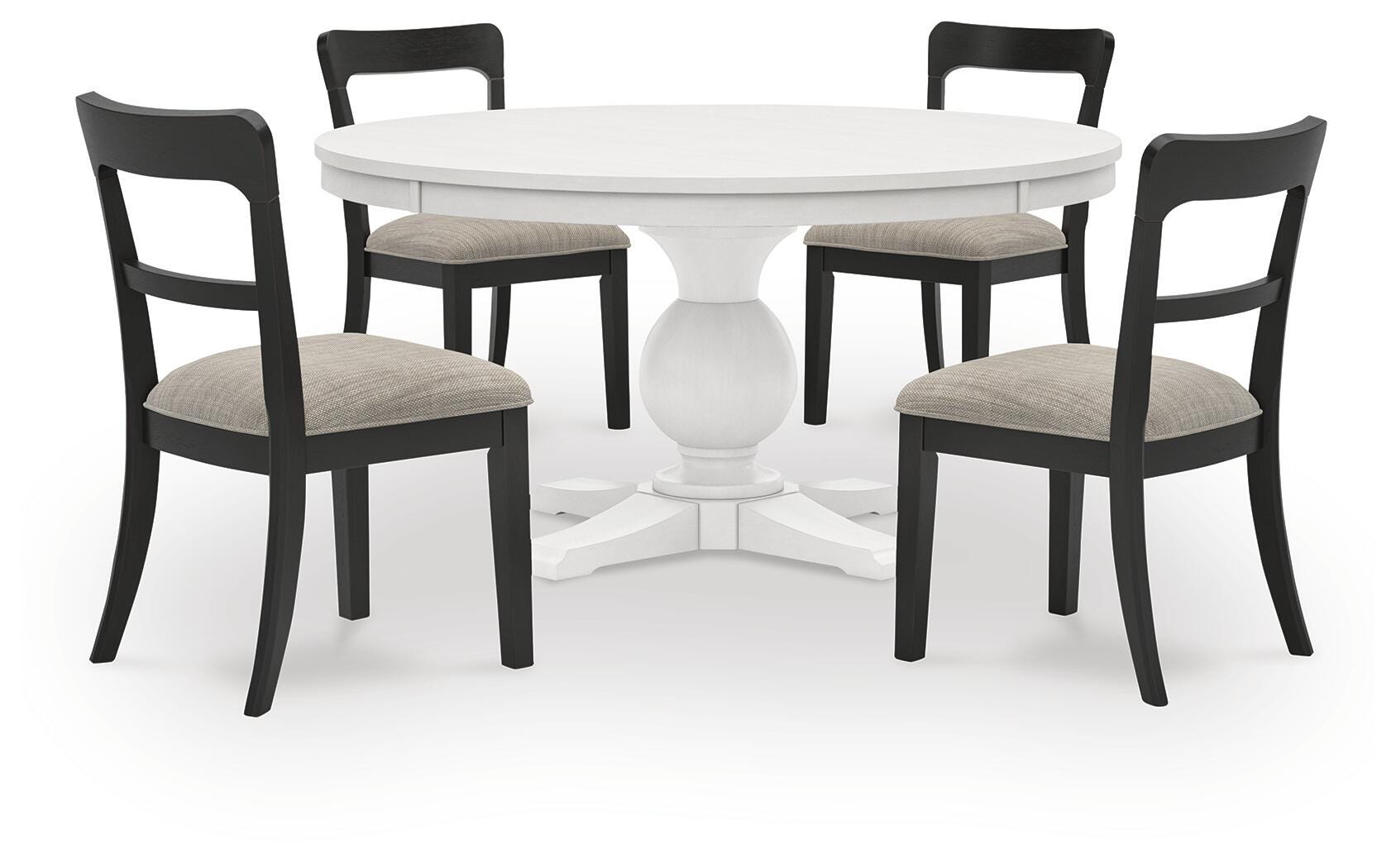 Greddinton Dining Table and 4 Chairs