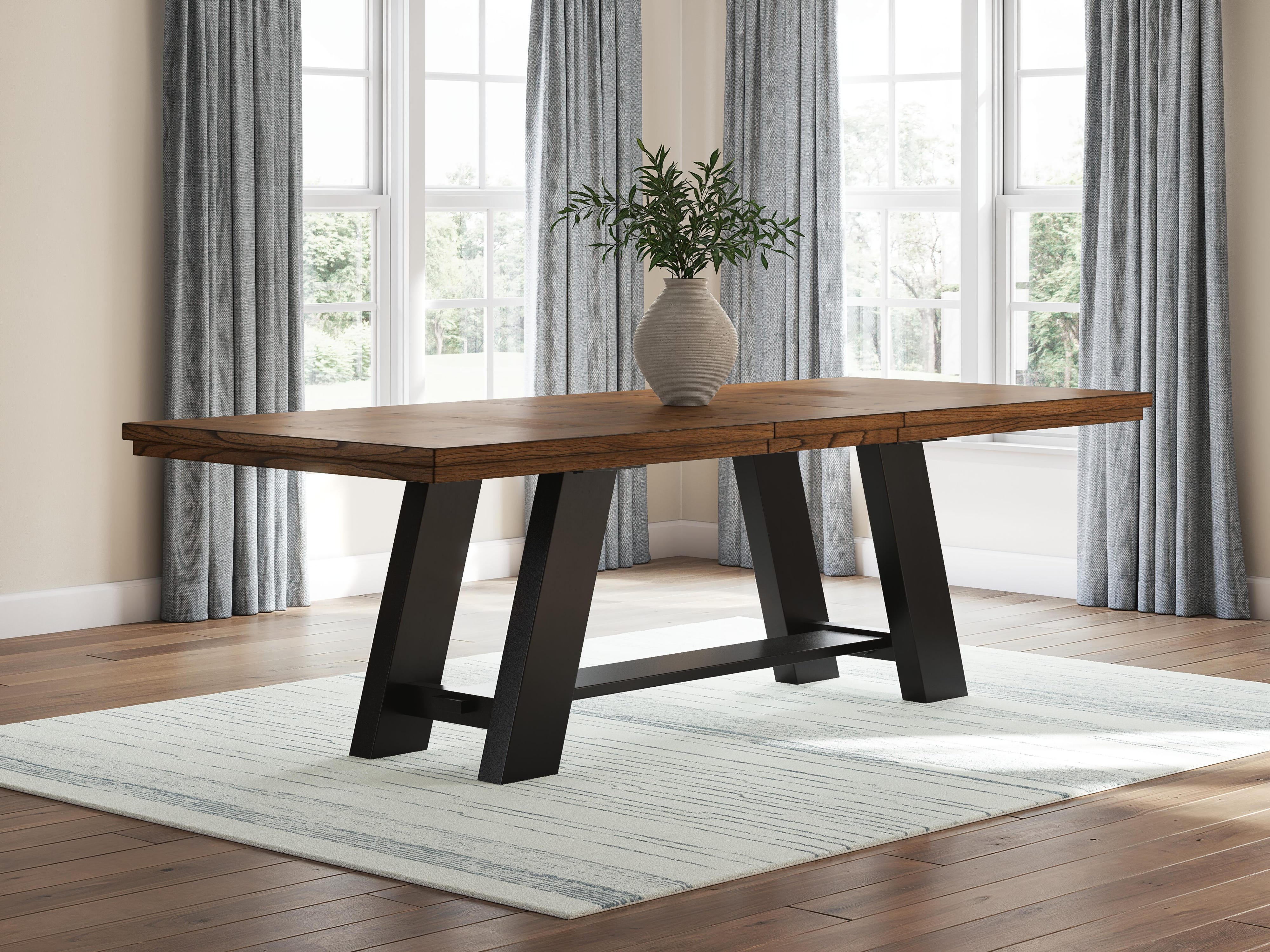 Greddinton Extension Dining Table and 6 Chairs
