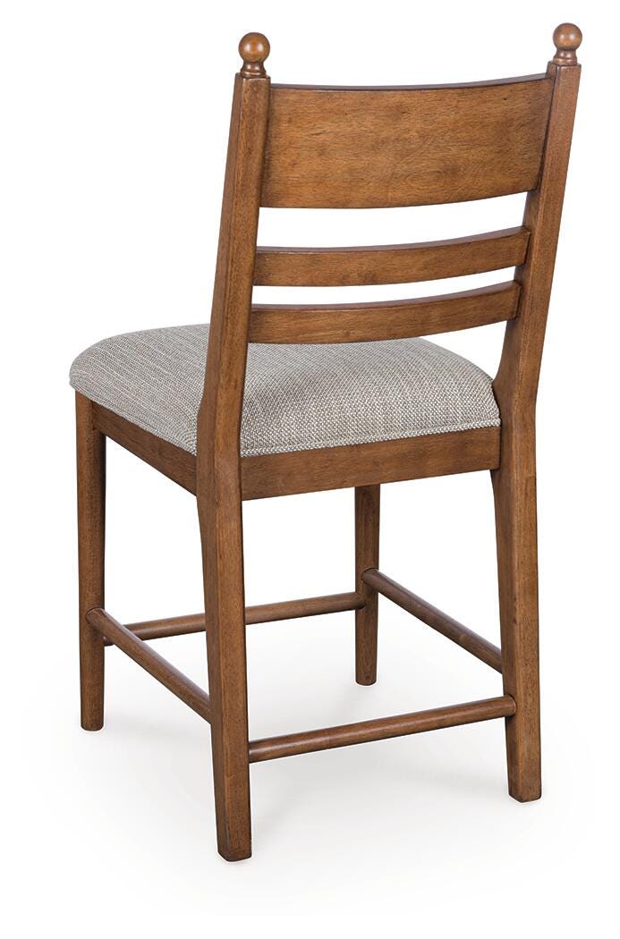 Greddinton Counter Height Dining Table and 4 Barstools