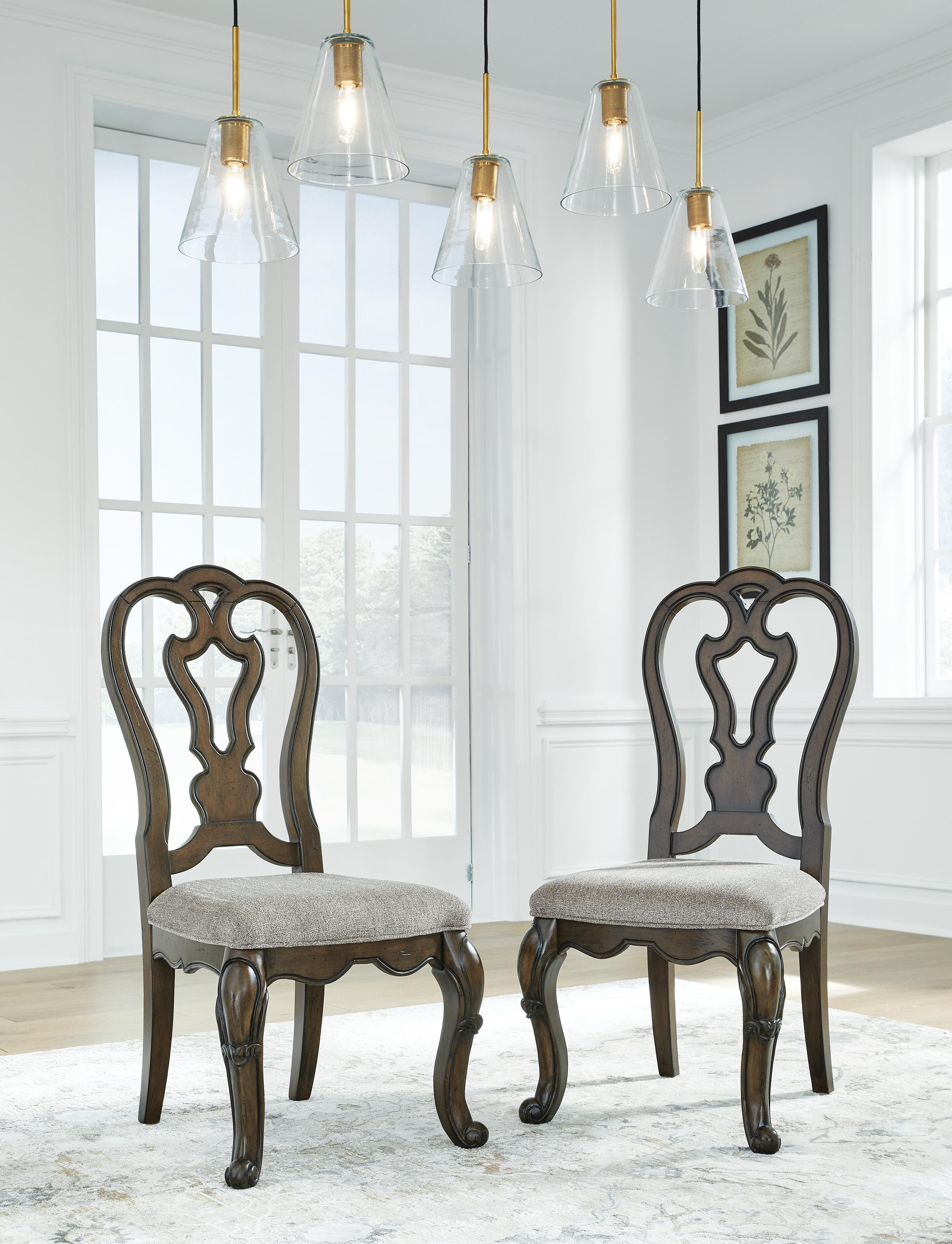 Maylee Extendable Dining Table and 10 Chairs