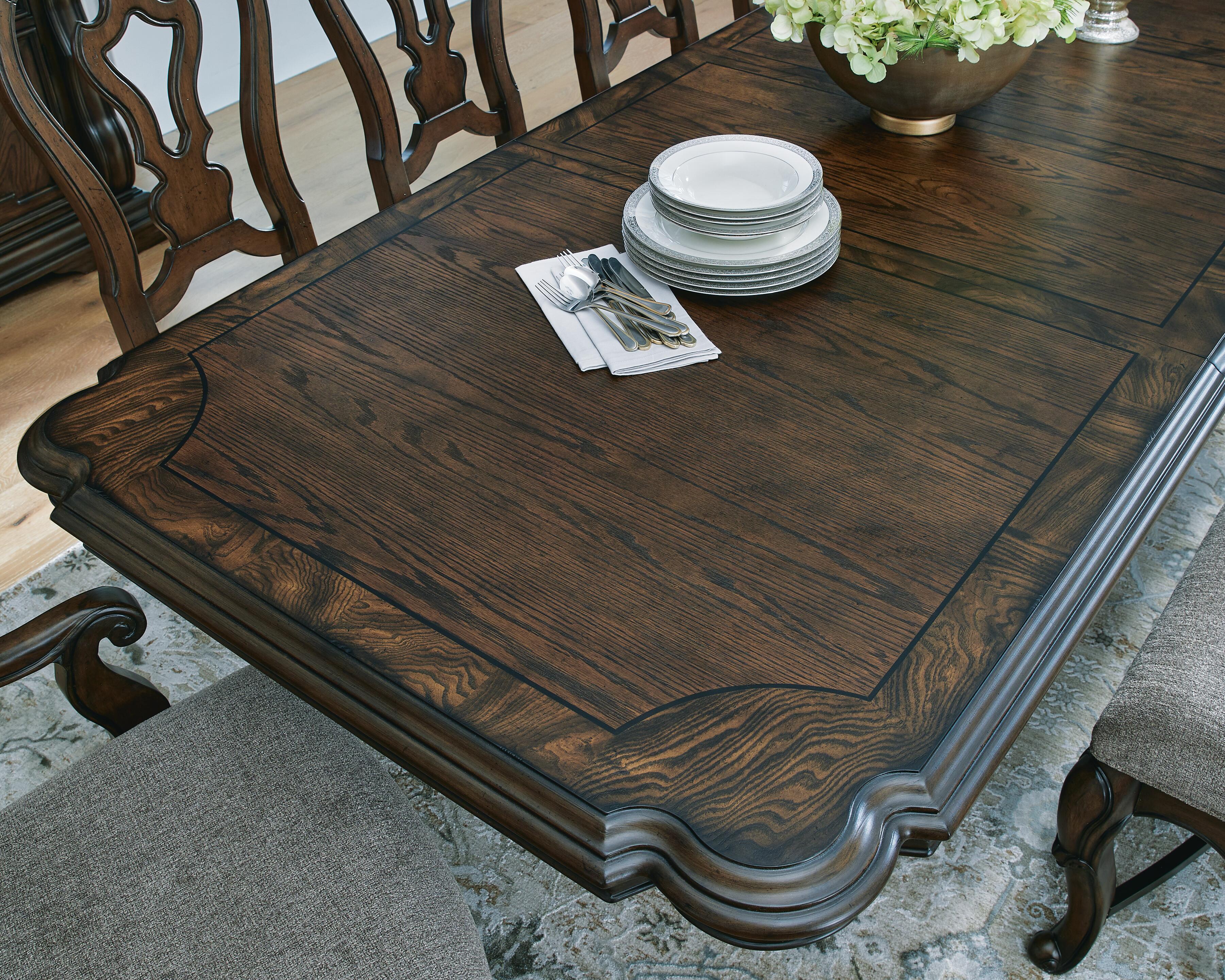 Maylee Extendable Dining Table and 6 Chairs and Bench
