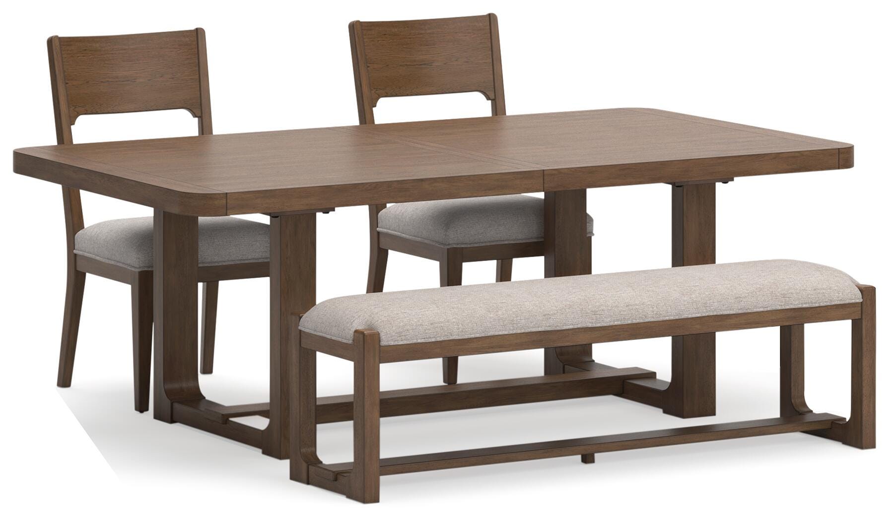 Cabalynn Dining Table, 2 Chairs and Bench