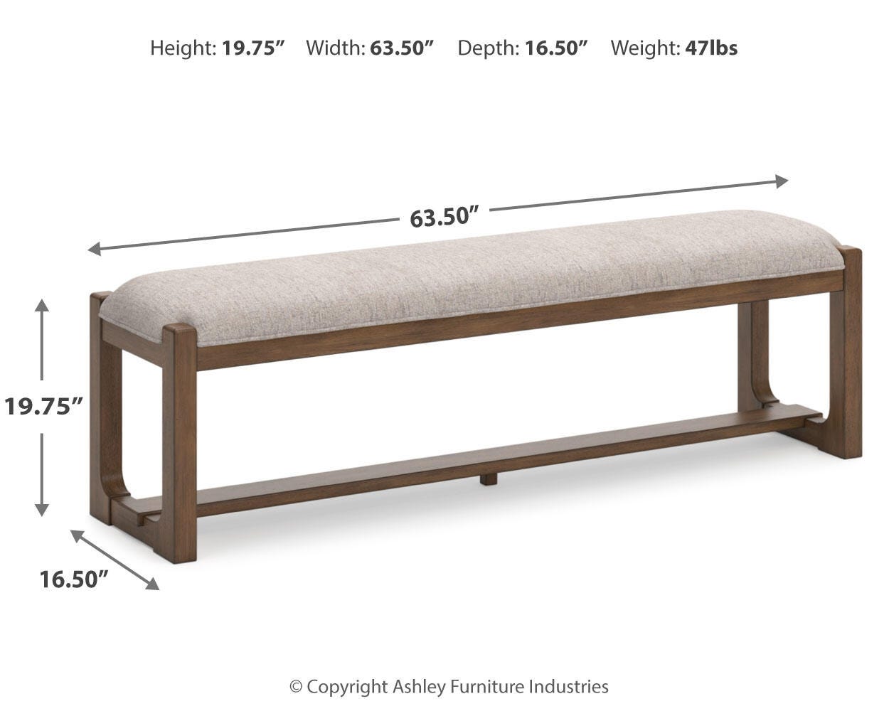 Cabalynn Dining Table, 2 Chairs and Bench