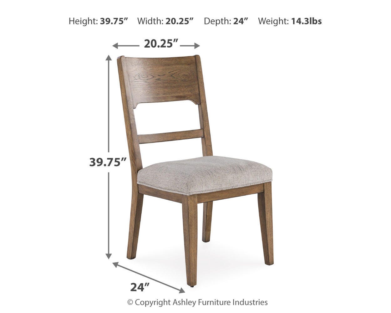 Cabalynn Dining Chair (Set of 2)
