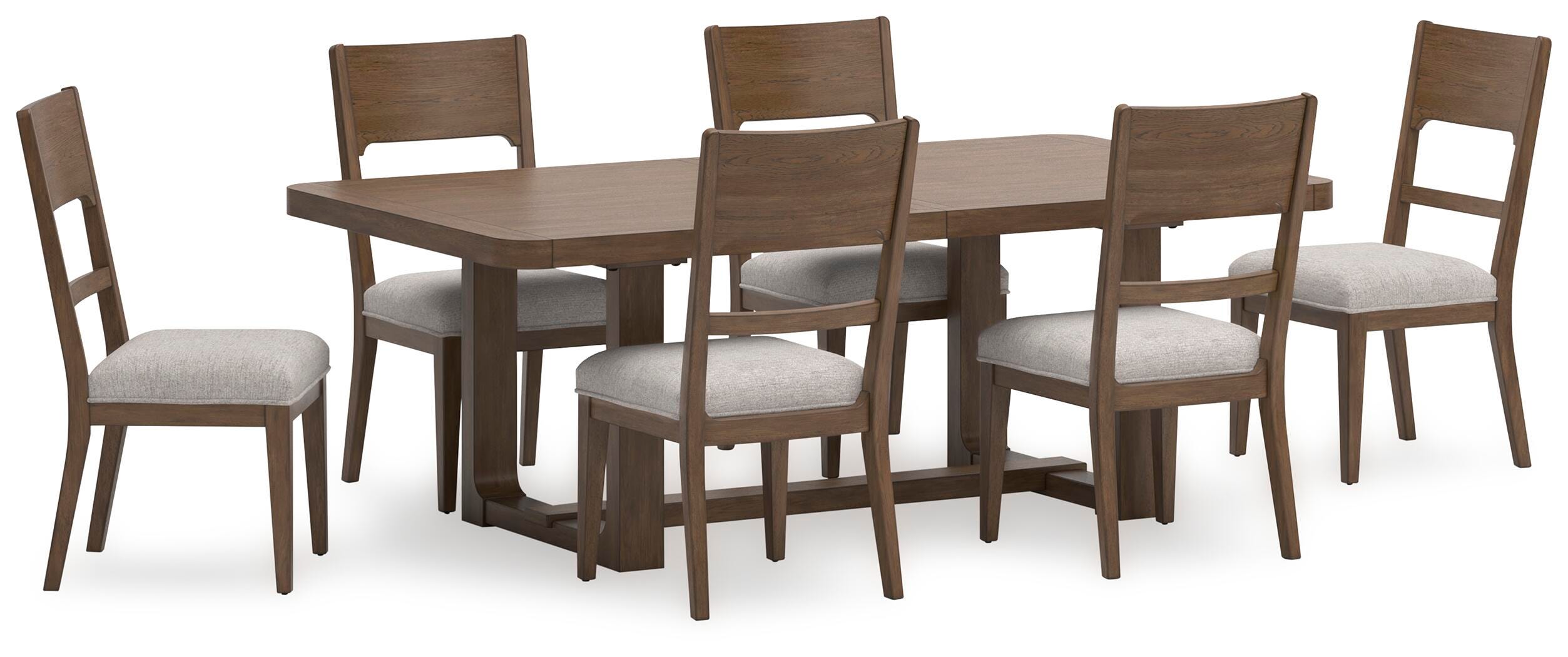 Cabalynn Extendable Dining Table and 6 Chairs