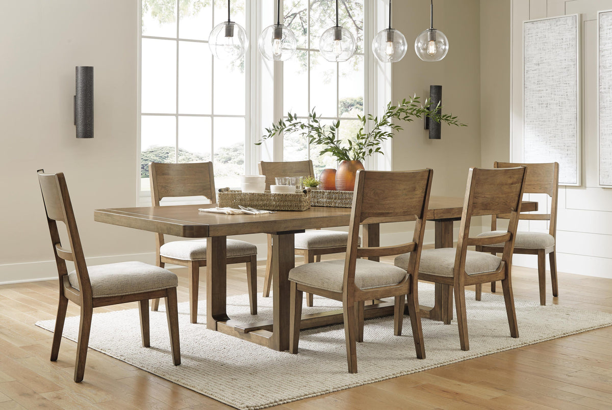 Cabalynn Extendable Dining Table and 6 Chairs