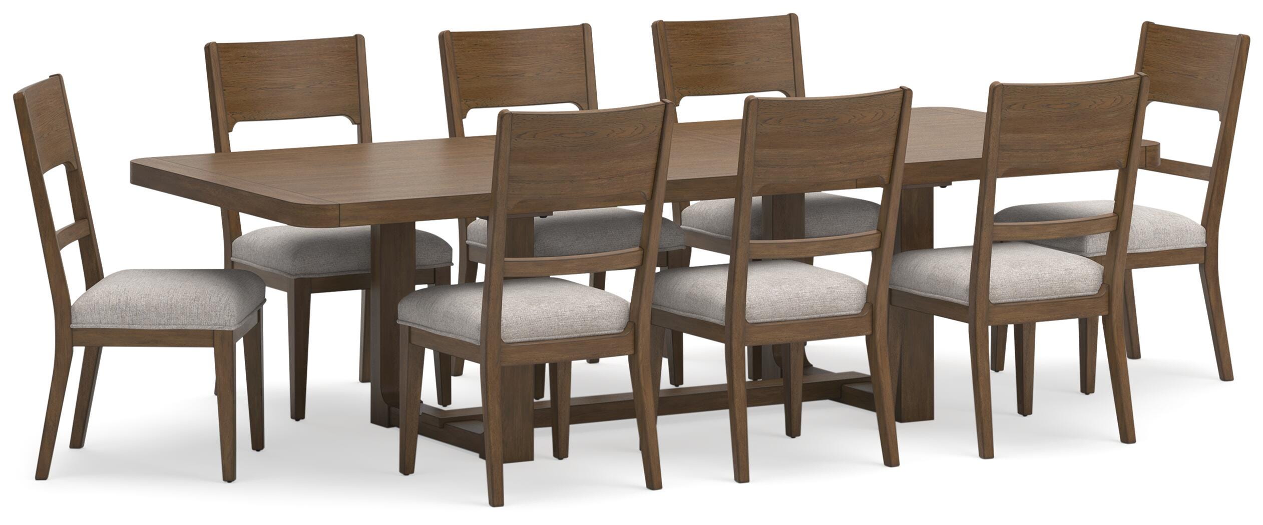 Cabalynn Extendable Dining Table and 8 Chairs