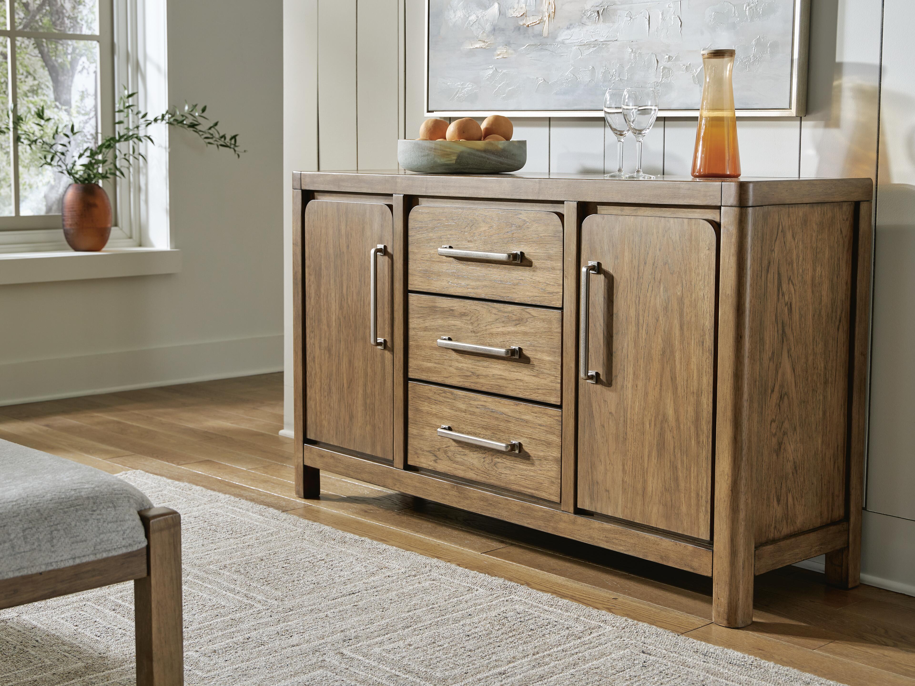 Cabalynn Counter Height Dining Table and 6 Barstools with Storage