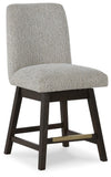Burkhaus Counter Height Dining Table and 6 Barstools with Storage