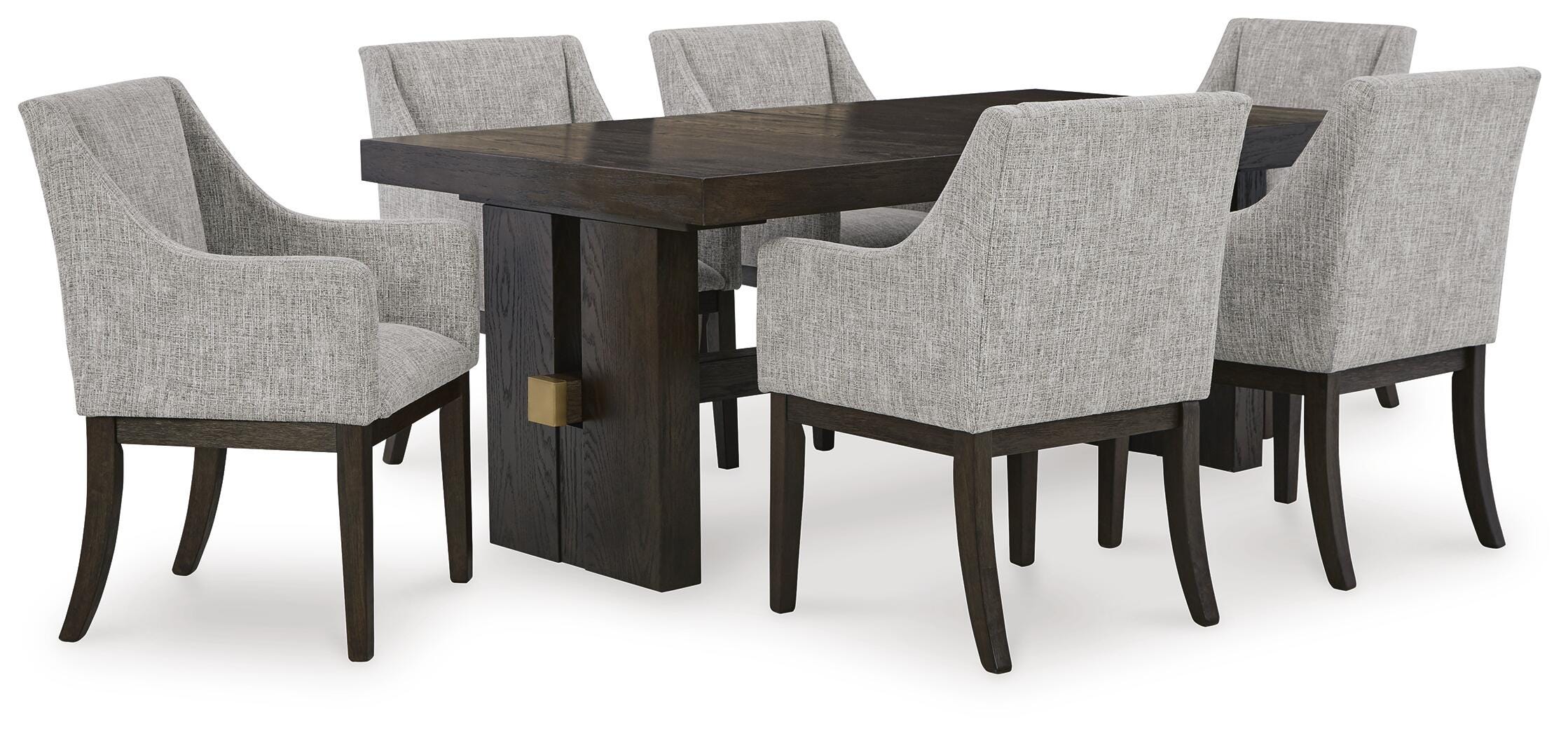 Burkhaus Dining Table and 6 Chairs