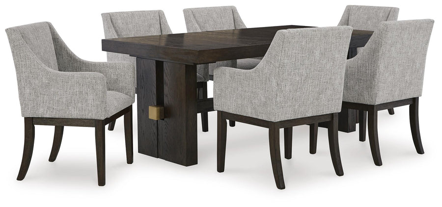 Burkhaus Dining Table and 6 Chairs