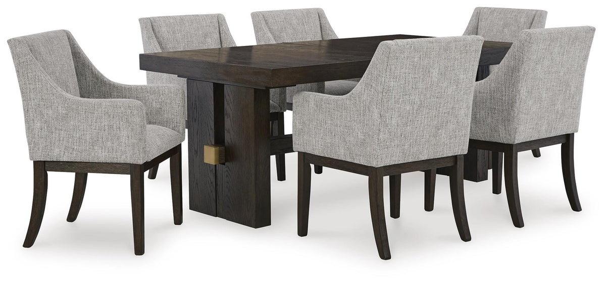 Burkhaus Dining Table and 6 Chairs