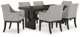 Burkhaus Dining Table and 6 Chairs