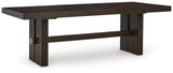 Burkhaus Extendable Dining Table and 8 Chairs with Storage