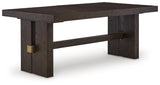 Burkhaus Extendable Dining Table and 8 Chairs with Storage