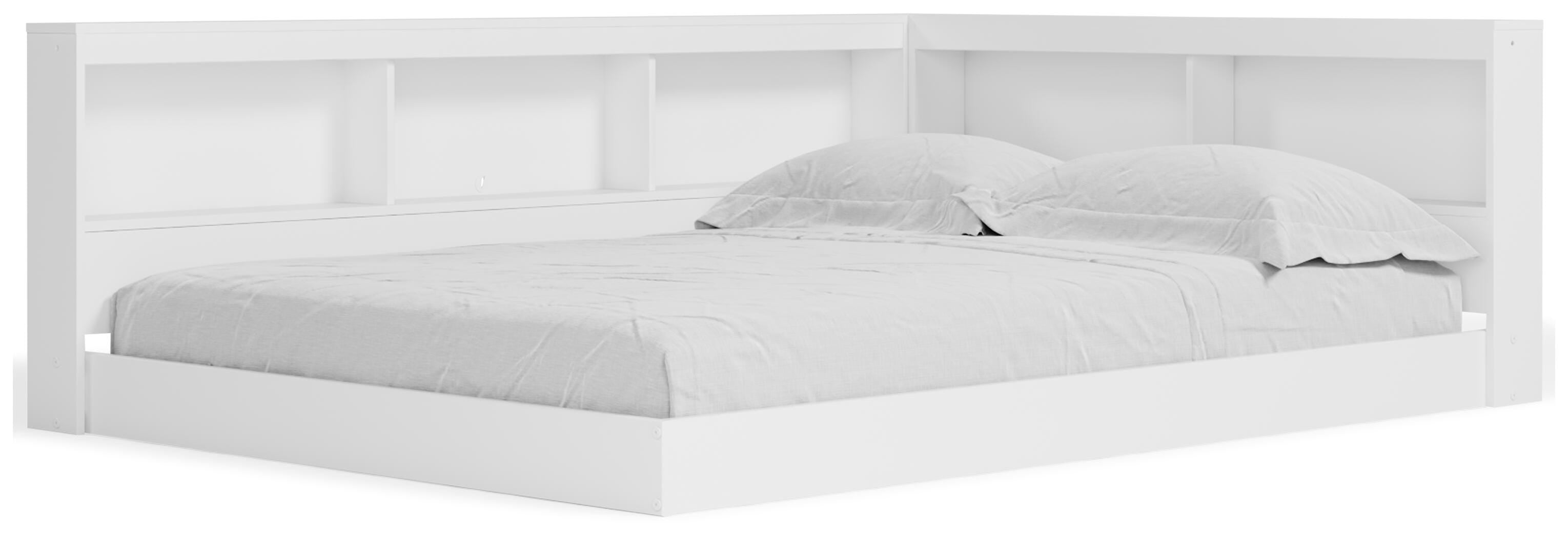 Piperton Bookcase Storage Bed