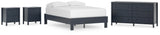 Simmenfort Platform Bed, Dresser and 2 Nightstands