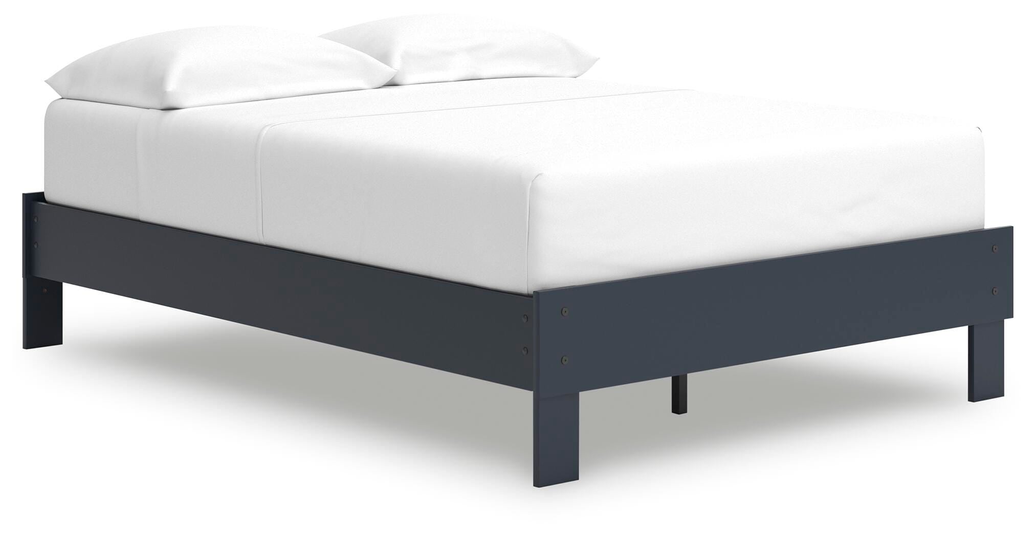 Simmenfort Platform Bed and 2 Nightstands