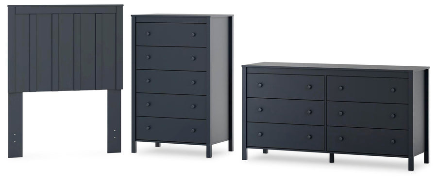 Simmenfort Panel Headboard, Dresser and Chest