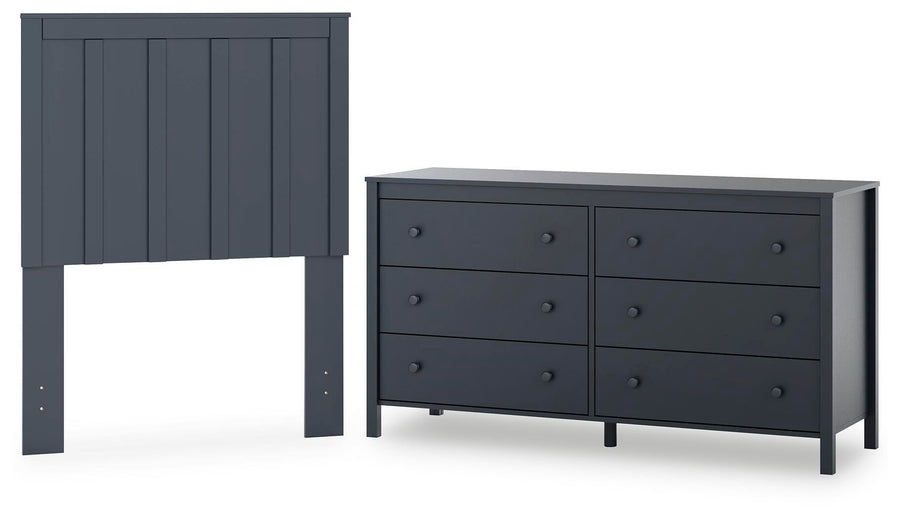 Simmenfort Panel Headboard and Dresser