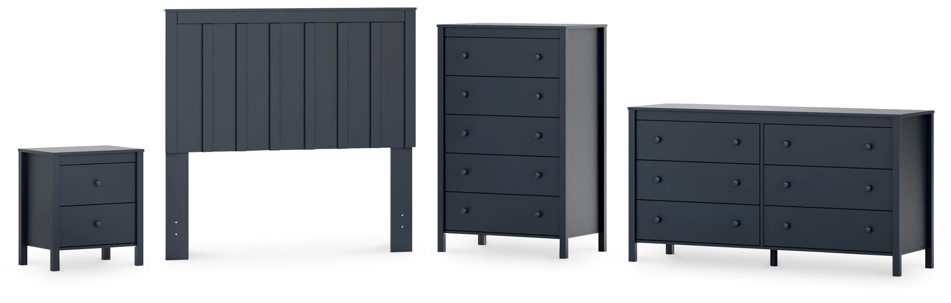Simmenfort Panel Headboard, Dresser, Chest and Nightstand