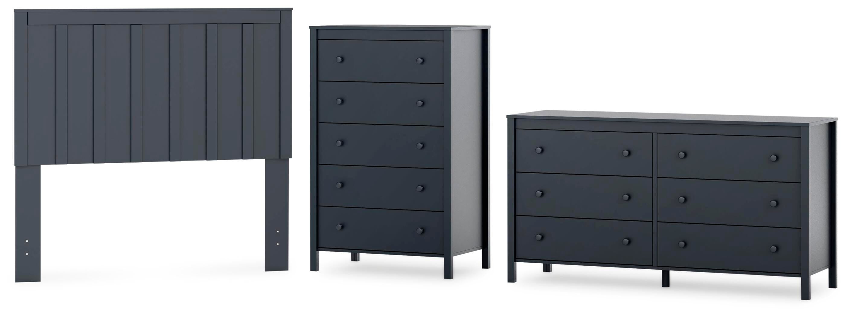 Simmenfort Panel Headboard, Dresser and Chest