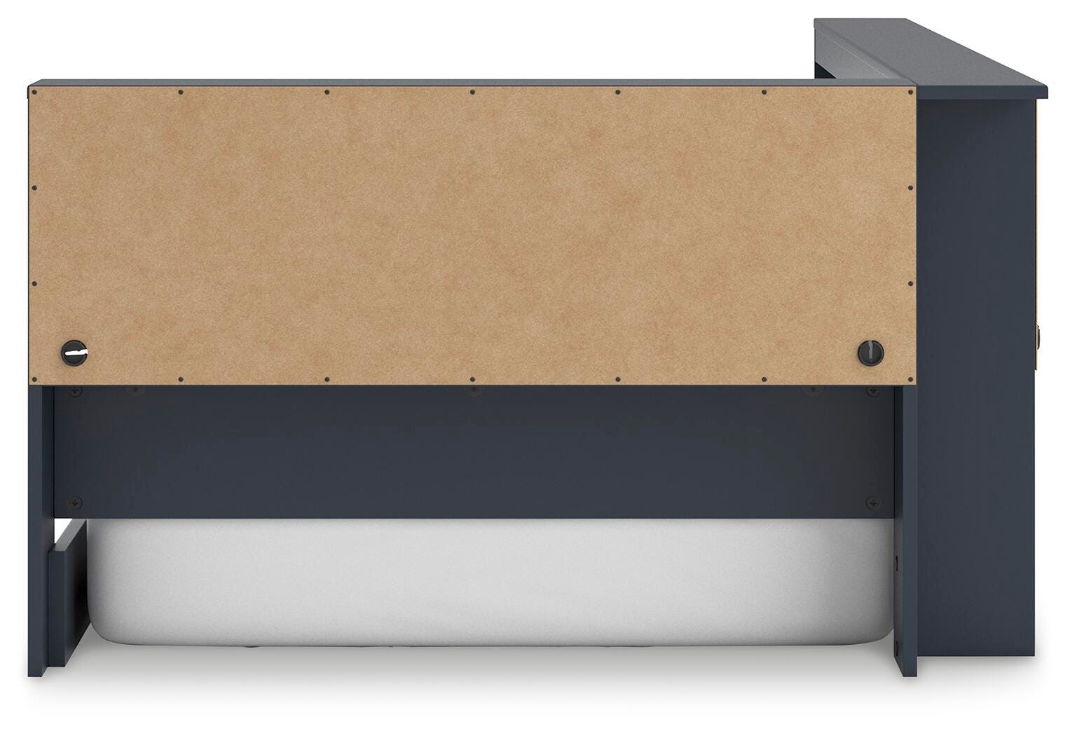Simmenfort Bookcase Storage Bed