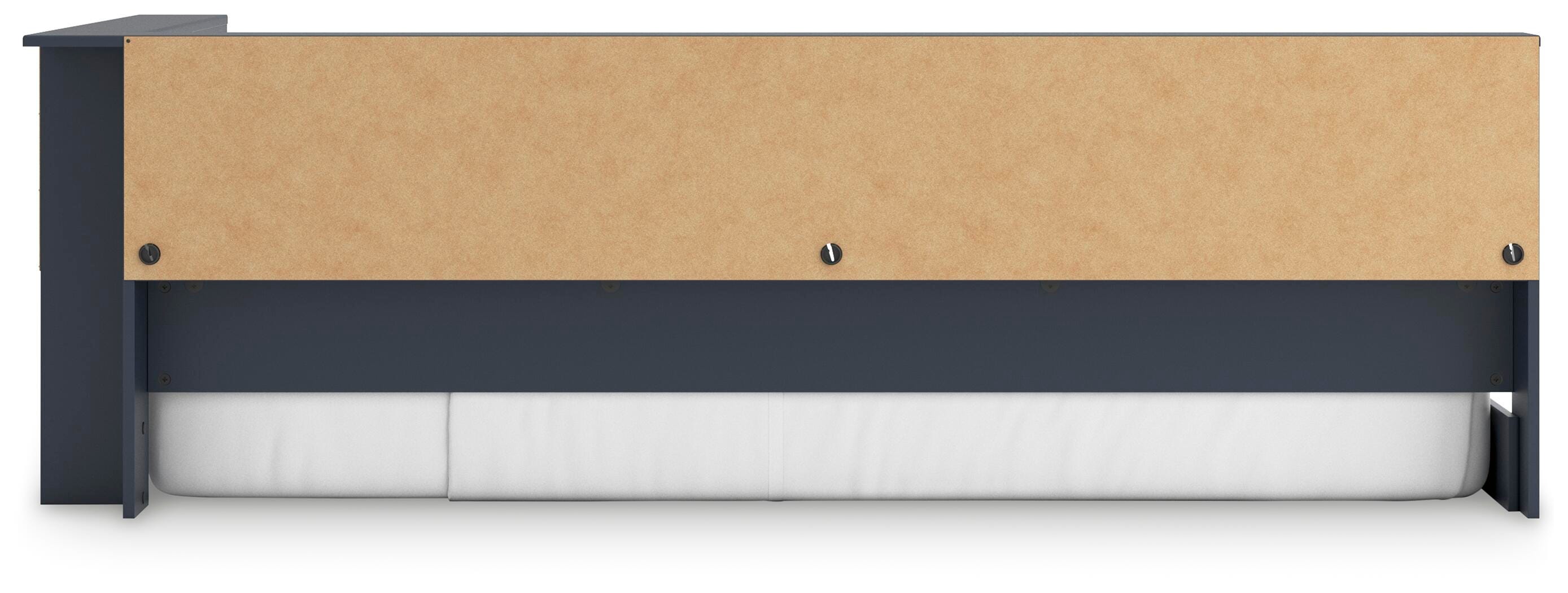 Simmenfort Bookcase Storage Bed